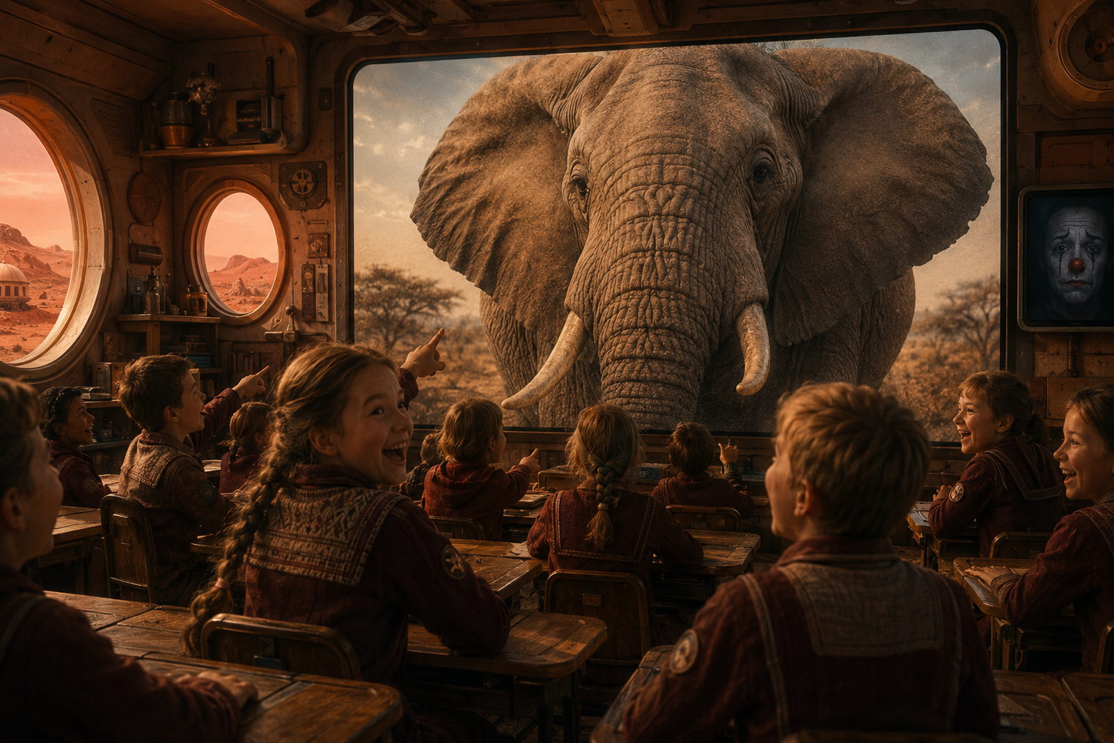 Jokupēteris's prank — the elephant in the classroom