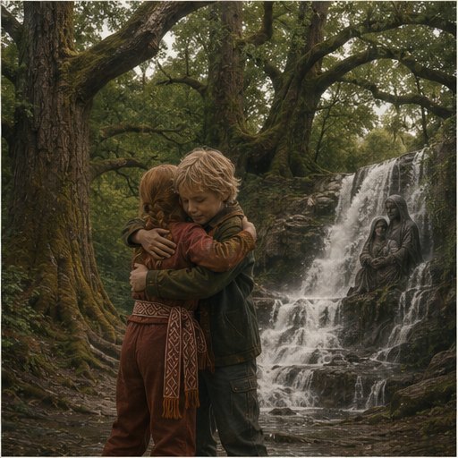 Reunion at the “Sorrowing Mother” waterfall