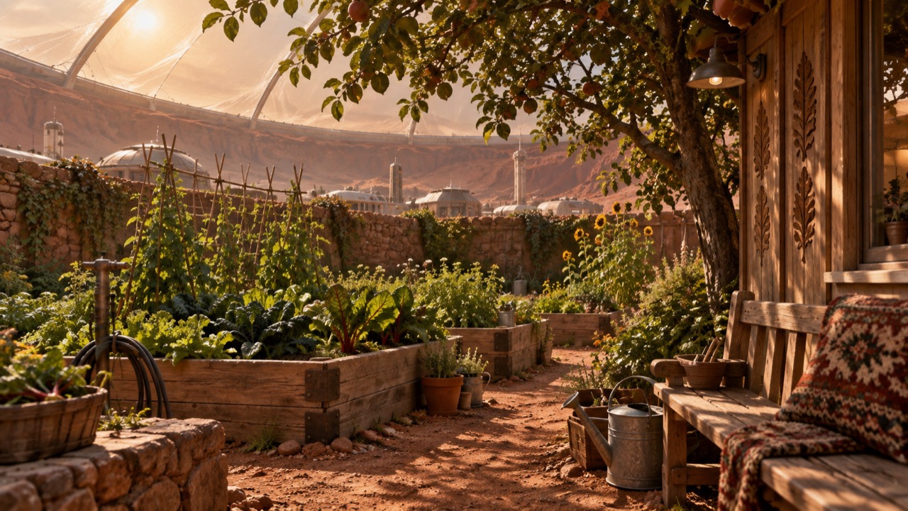 The Burtnieki garden