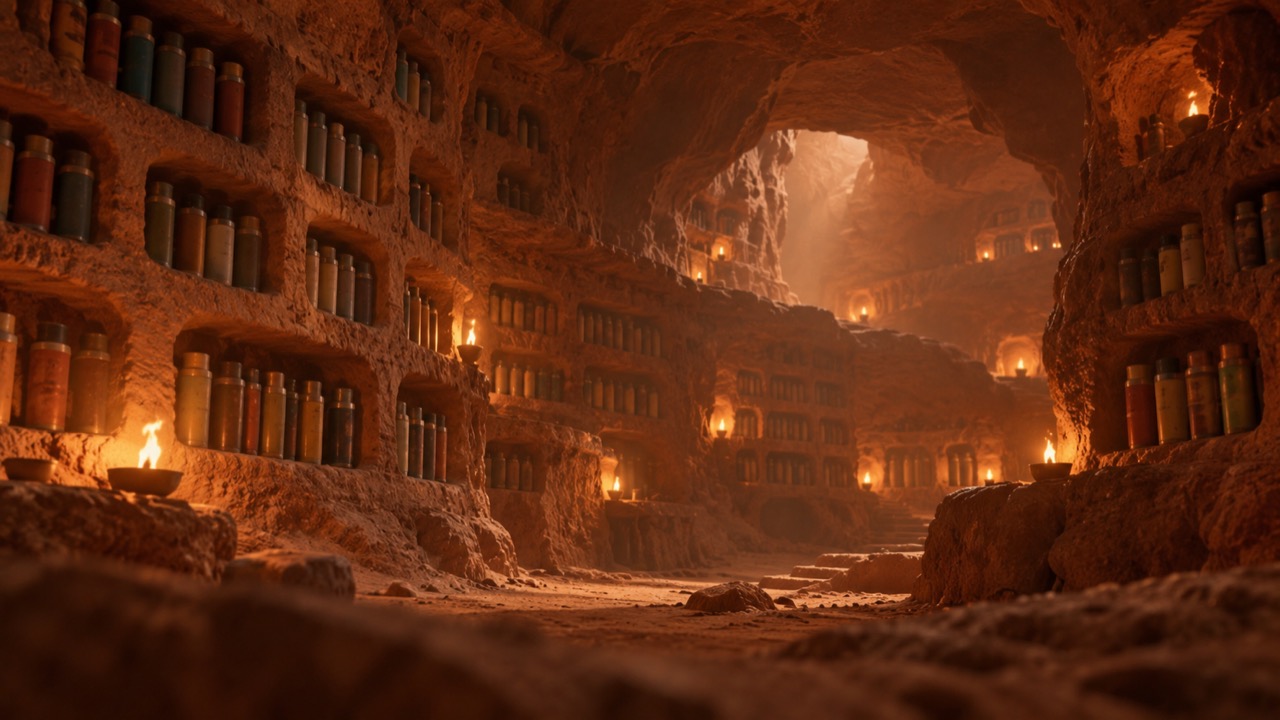 The Gaiziņkalns cave