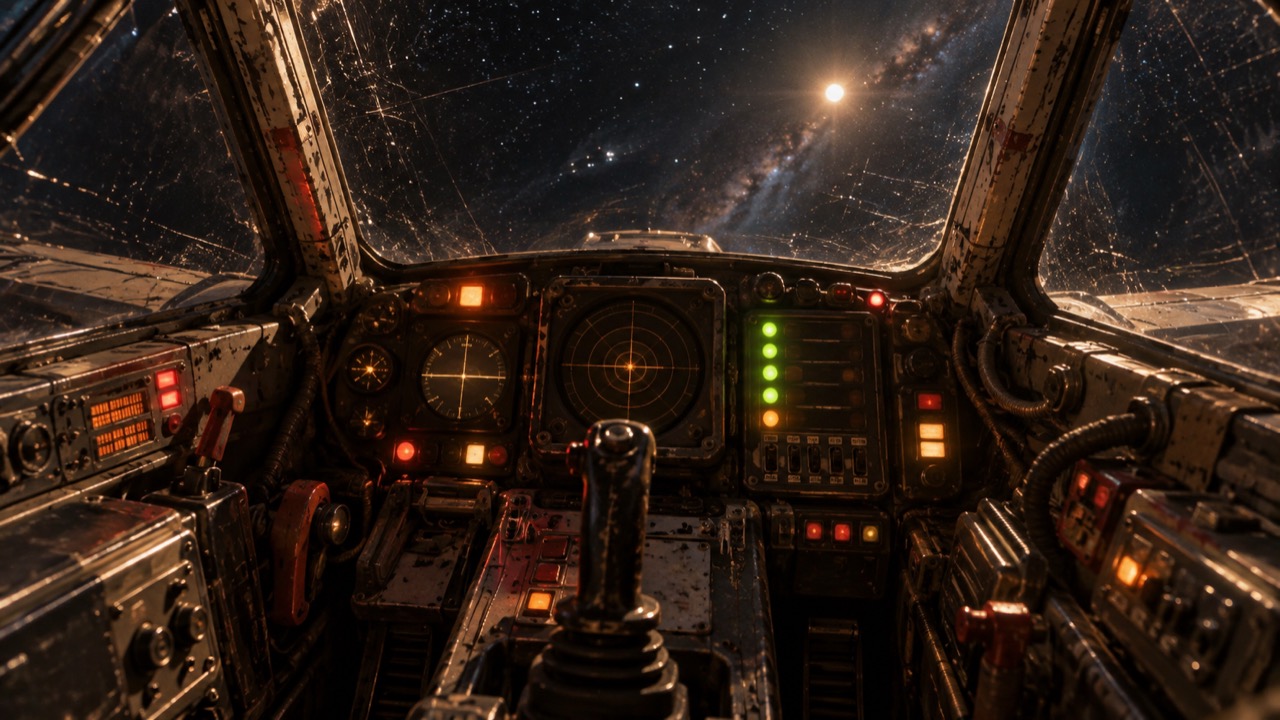 In a Kāvs cockpit
