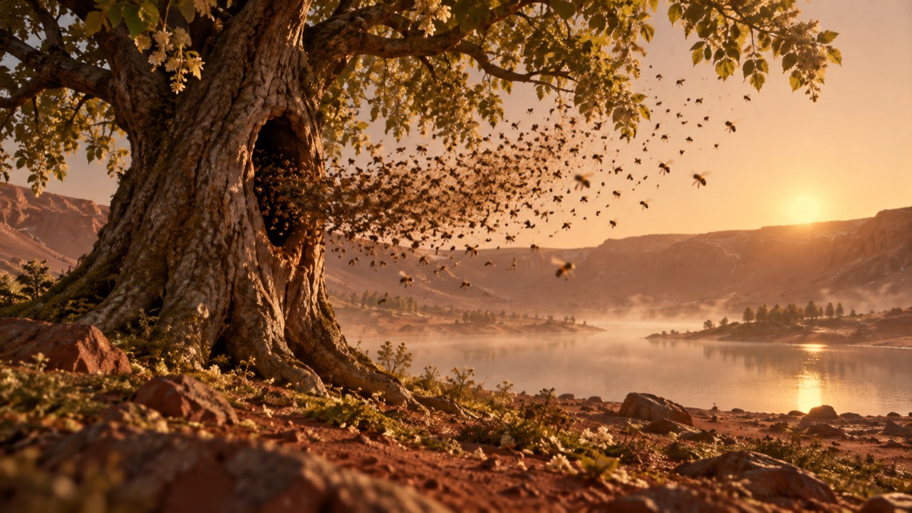 Lindens and bees at Baltezers