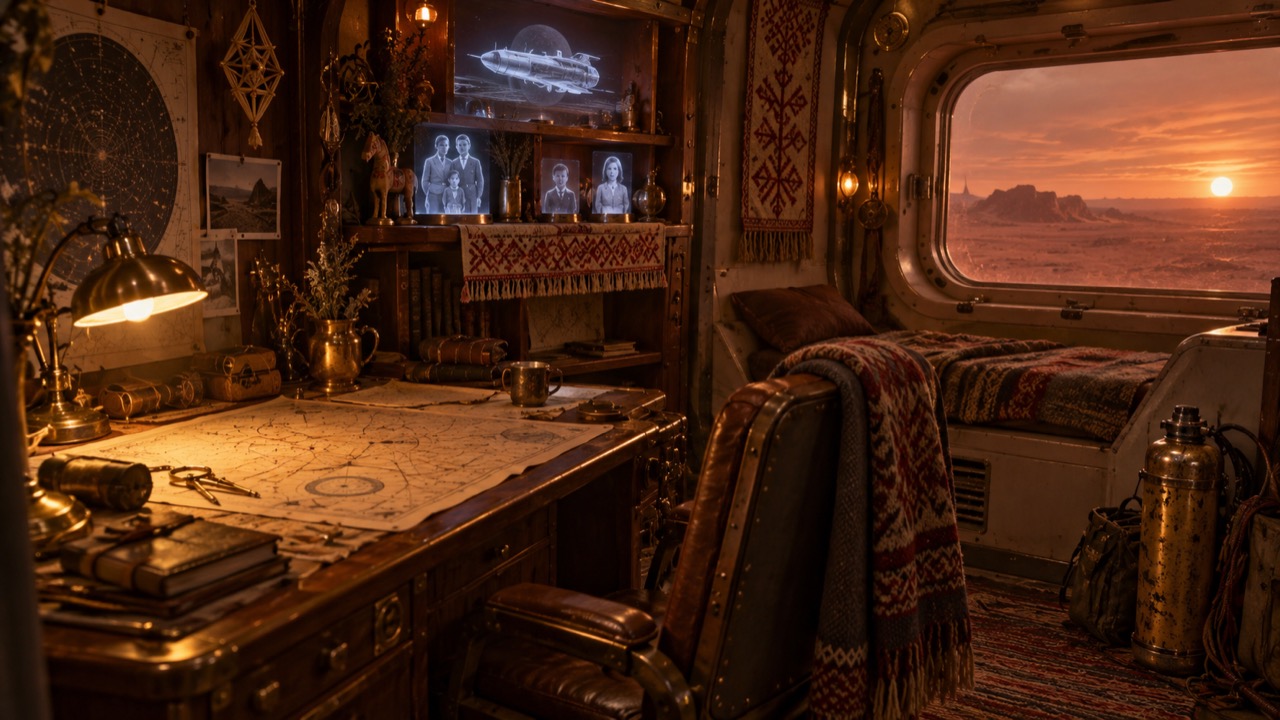 Captain Ramats's cabin